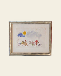 Dancers Watercolor