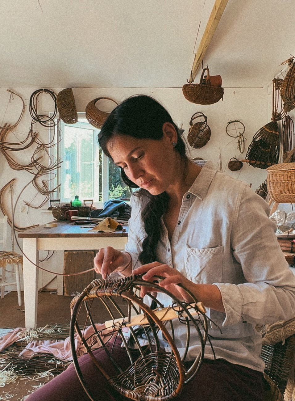 Mara X Brinn Weaves Basket Making Workshop