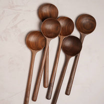 Walnut Round Spoon